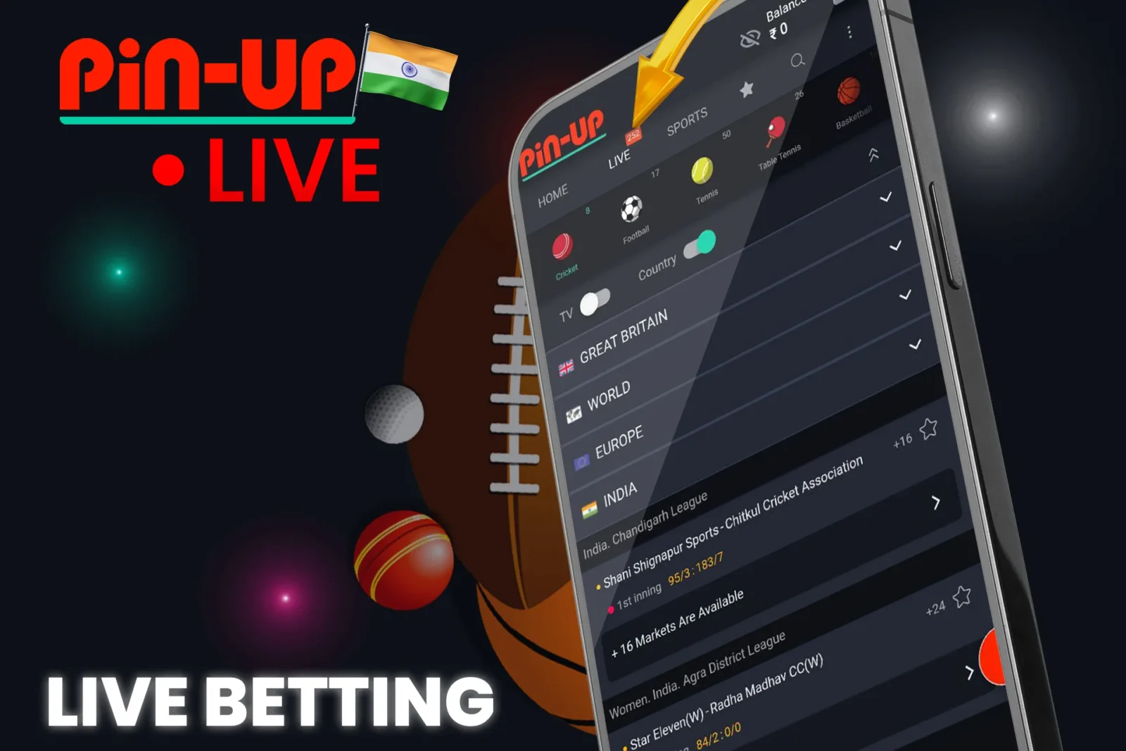 Bet on sports in real time